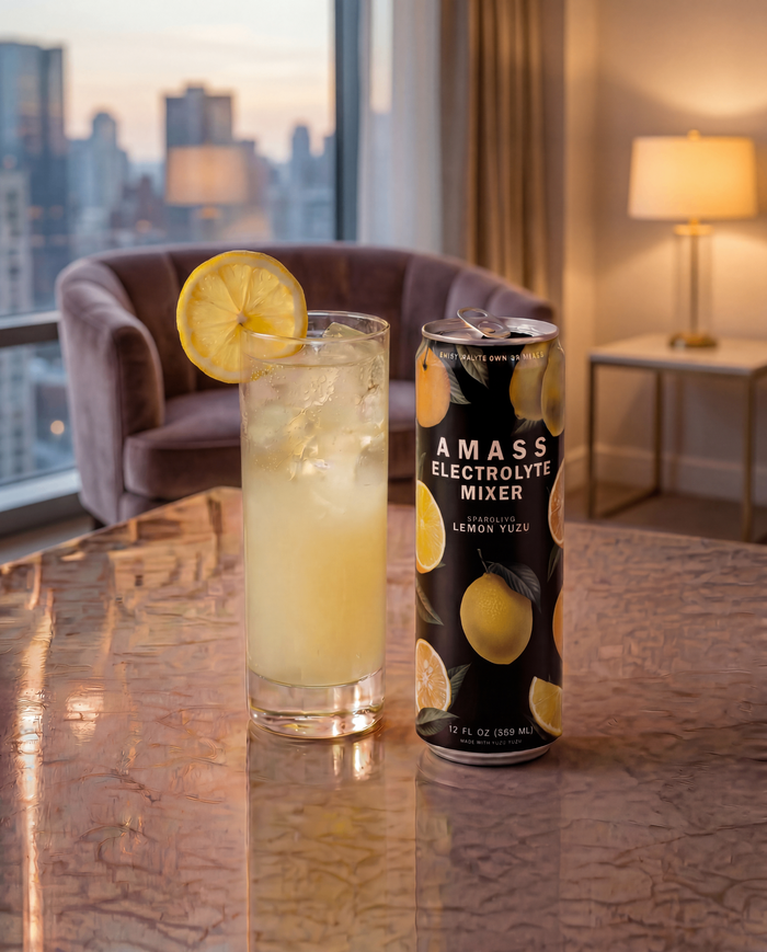 Honey Yuzu Whiskey Highball