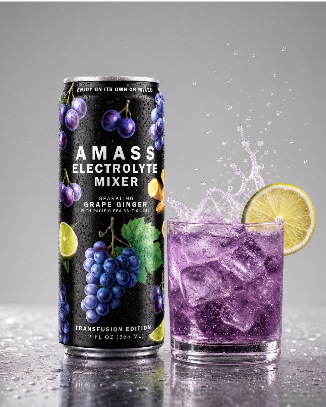 Grape Ginger Transfusion Mixer